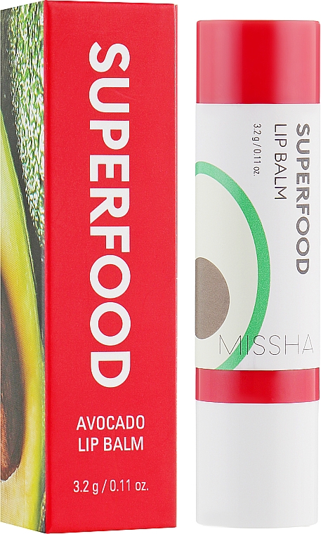 Odżywczy balsam do ust - Missha Superfood Avocado Lip Balm