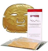 Kup PRZECENA! Maska kolagenowa ze złotem - Natural Collagen Inventia Pure Gold Mask With Collagen *