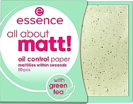 Kup Matujące chusteczki do twarzy - Essence All About Matt! Oil Control Paper