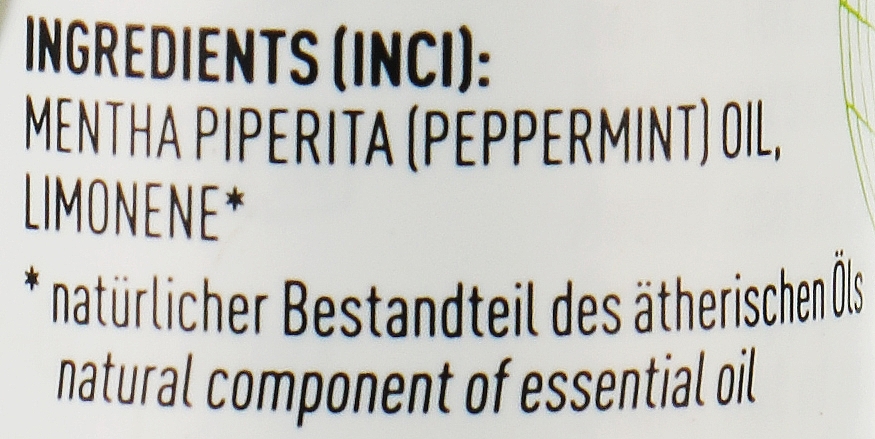 Olejek eteryczny z mięty pieprzowej - Styx Naturcosmetic Essential Oil Peppermint — Zdjęcie N2