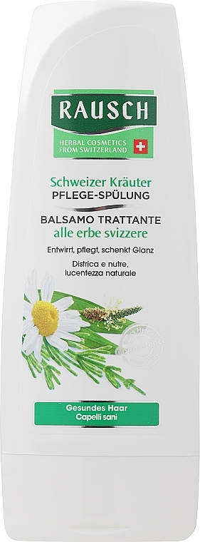 Odżywka do włosów z ekstraktem ze szwajcarskich ziół - Rausch Swiss Herbal Rinse Conditioner  — Zdjęcie N2