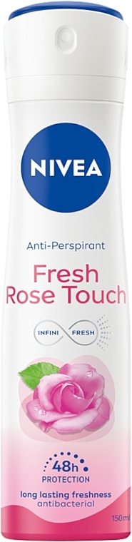 Zestaw - NIVEA Rose Garden (sh/gel/250ml + deo/150ml) — Zdjęcie N4