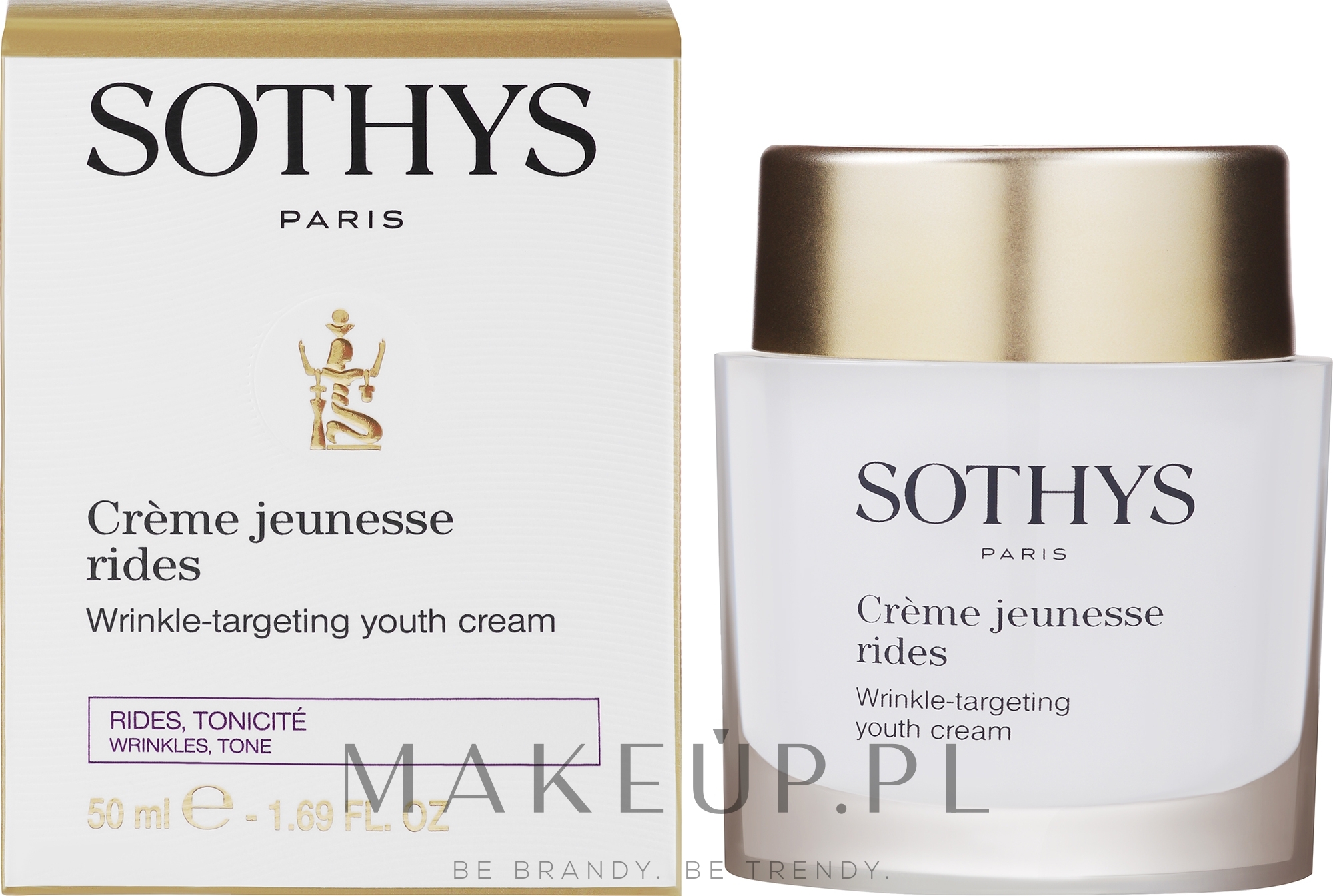 Krem przeciwzmarszczkowy - Sothys Wrinkle-Targeting Youth Cream — Zdjęcie 50 ml