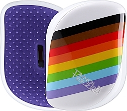 Kompaktowa szczotka do włosów - Tangle Teezer Compact Styler Pride Rainbow — Zdjęcie N1