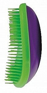 Szczotka do włosów, fioletowo-limonkowa - Detangler Original Brush Purple Lime — Zdjęcie N1