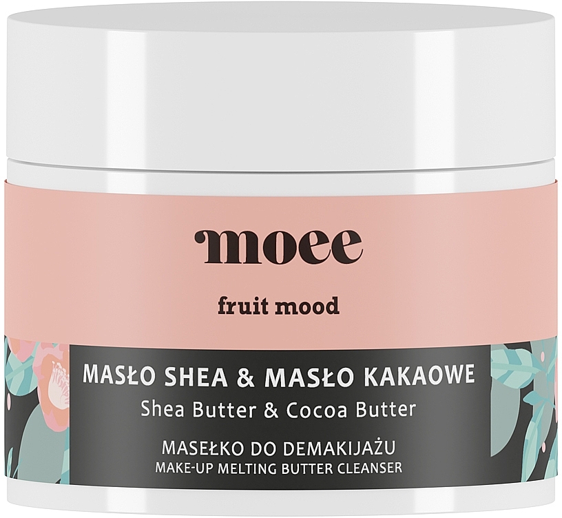 PRZECENA! Olejek do demakijażu z masłem shea i masłem kakaowym - Moee Fruit Mood Shea Butter & Cocoa Butter * — Zdjęcie N1