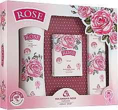 Kup Zestaw podarunkowy Róża - Bulgarian Rose Rose (shm 200 ml + h/cr 50 ml + soap 100 g)