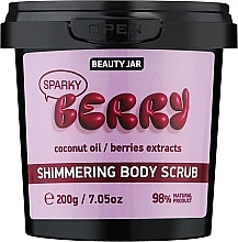 Kup Błyszczący peeling do ciała Sparky Berry - Beauty Jar Shimmering Body Scrub