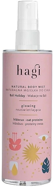 Naturalna mgiełka do ciała - Hagi Natural Body Mist Bali Holidays — Zdjęcie N1