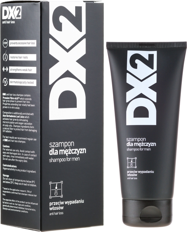 Szampon dla mężczyzn przeciw wypadaniu włosów - DX2 Shampoo