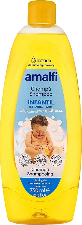 Szampon do włosów dla dzieci - Amalfi Kids Shampoo — Zdjęcie N1