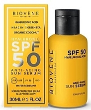 Kup Serum przeciwstarzeniowe do twarzy - Biovene Anti-Aging Sun Serum SPF50 