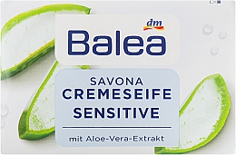 Kup Kremowe mydło toaletowe z aloesem - Balea Creme Seife Sensitive