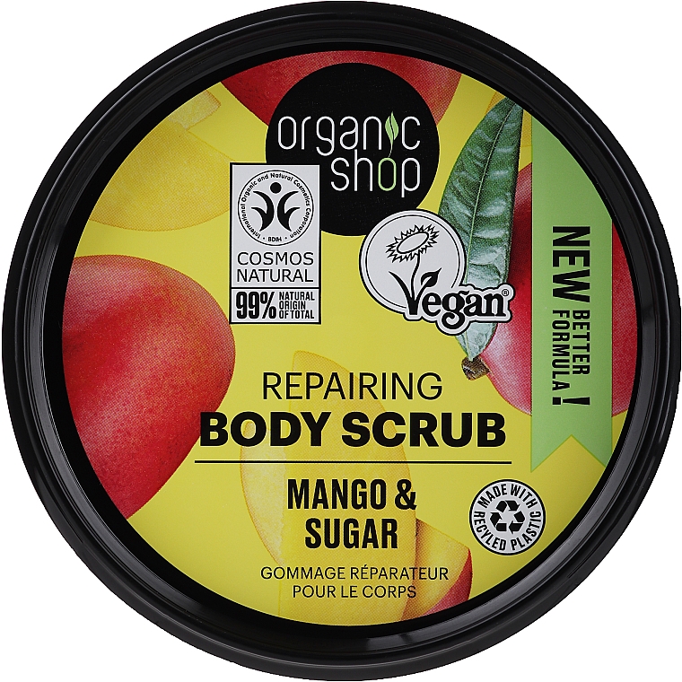 Scrub do ciała Kenijskie mango - Organic Shop Body Scrub Organic Mango & Sugar