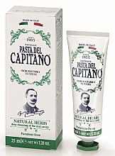 Pasta do zębów Naturalne zioła - Pasta Del Capitano 1905 Natural Herbs Toothpaste — Zdjęcie N4