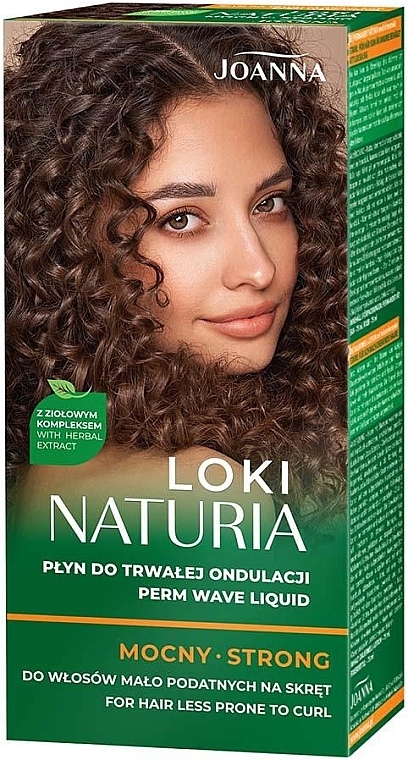 Płyn do trwałej ondulacji włosów - Joanna Naturia Loki Strong — Zdjęcie N1