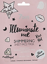 Kup Rozświetlająca maska do twarzy - 7 Days Illuminate Me Rose Girl Face Mask