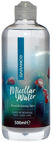 Woda micelarna do skóry mieszanej i tłustej - Aries Cosmetics Garance Micellar Water Mixed & Greasy Skin — Zdjęcie N1