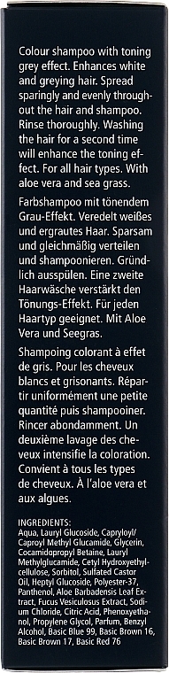 Szampon do włosów Eliksir - Graham Hill Loop Grey Colour Shampoo — Zdjęcie N3