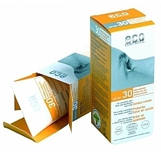 Kup PRZECENA! Przeciwsłoneczny krem SPF 30 z wyciągiem z granatu i rokitnika - Eco Cosmetics Suntan Cream SPF 30 *