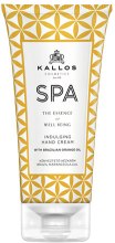 Pielęgnujący krem do rąk - Kallos Cosmetics SPA Indulging Hand Cream With Brazilian Orange Oil — Zdjęcie N1