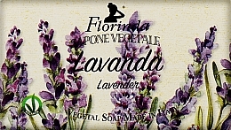 Naturalne mydło Lawenda - Florinda Sapone Vegetale Lavanda  — Zdjęcie N1
