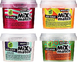 Kup Zestaw peelingów do ciała - Beauty Jar Mix & Match 1 Body Scrub Set (b/peeling 2 x 150 g + b/scrub 2 x 120 g)	