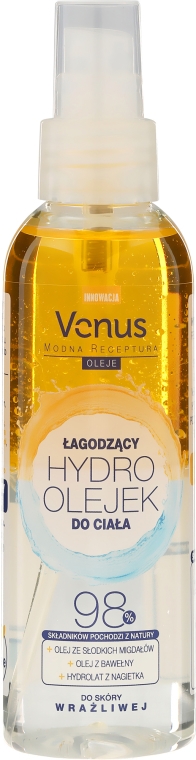 Łagodzący hydroolejek do ciała - Venus Modna receptura Oleje — Zdjęcie N2