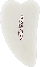 Kup Masażer do twarzy - Revolution Skincare Jade Gua Sha White