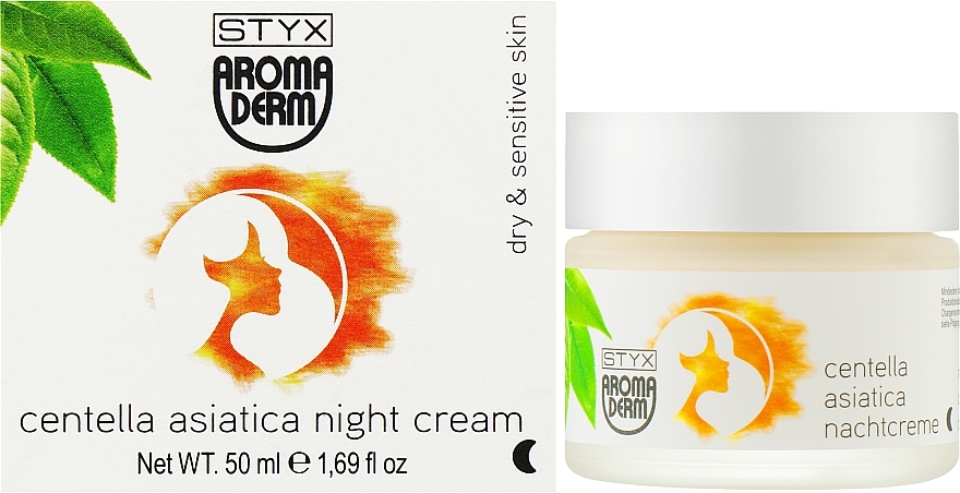 Nawilżający krem do twarzy na noc - Styx Naturcosmetic Aroma Derm Centella Asiatica Night Cream — Zdjęcie N2