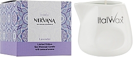 Świeca aromatyczna do masażu Nirvana. Lawenda - ItalWax Nirvana Lavender Spa Massage Candle — Zdjęcie N1