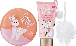 Kup PRZECENA! Zestaw - Accentra Dreamy Winter Set (sponge/1pcs + h/cr/60ml) *