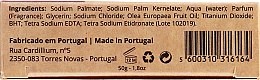 Naturalne mydło w kostce Czerwone owoce - Essências de Portugal Senses Red Fruits Soap With Olive Oil — Zdjęcie N2
