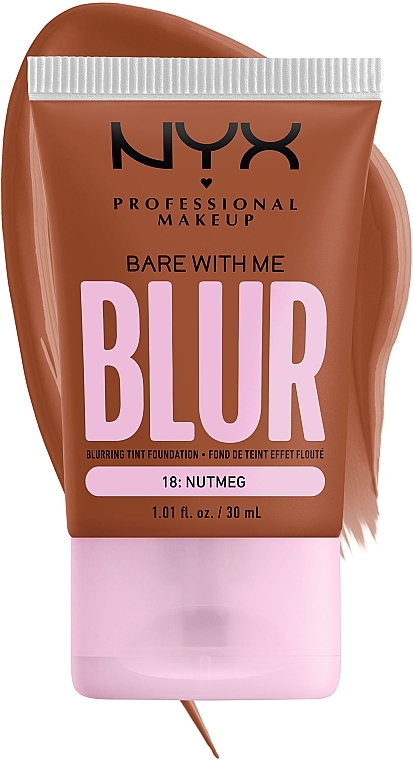 Podkład - NYX Professional Makeup Bare With Me Blur Tint Foundation — Zdjęcie N16