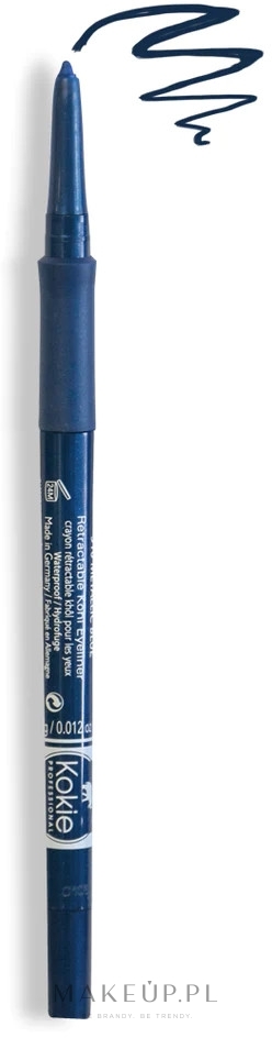 Kredka do oczu - Kokie Professional Retractable Eyeliner — Zdjęcie Metallic Blue