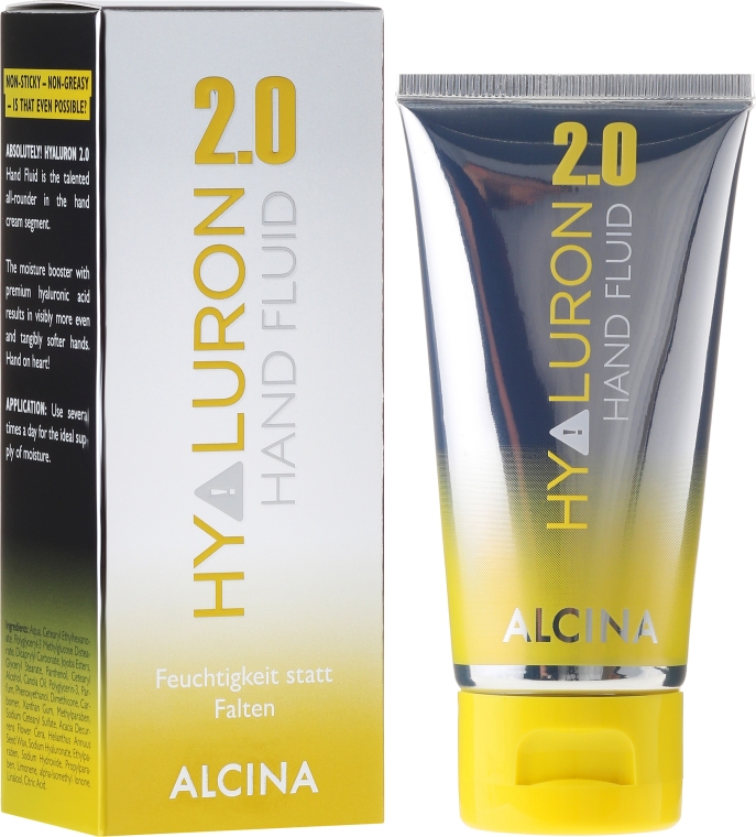 Hialuronowy fluid-balsam do rąk - Alcina Hyaluron 2.0 Hand Fluid — Zdjęcie N1