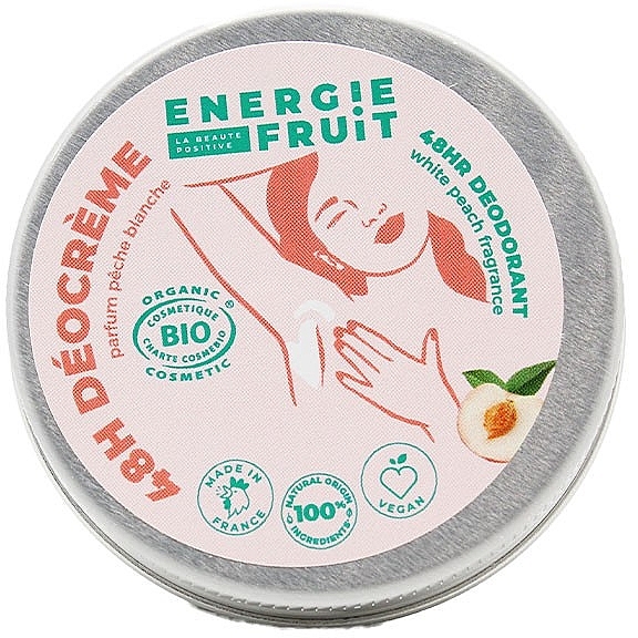 Dezodorant - Energie Fruit 48H Deocreme Peach — Zdjęcie N1