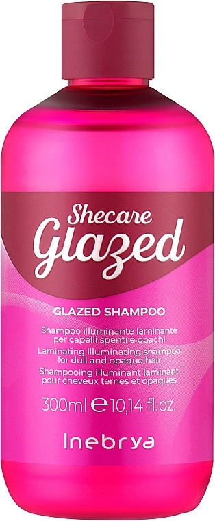 Szampon nabłyszczający do włosów - Inebrya Shecare Glazed Shampoo — Zdjęcie N1