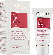 Krem do twarzy redukujący zaczerwienienia - Guinot Red Logic Face Cream — Zdjęcie N2