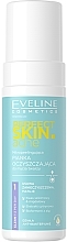 Mikropeelingująca pianka oczyszczająca do mycia twarzy - Eveline Cosmetics Perfect Skin.acne Face Foam — Zdjęcie N1