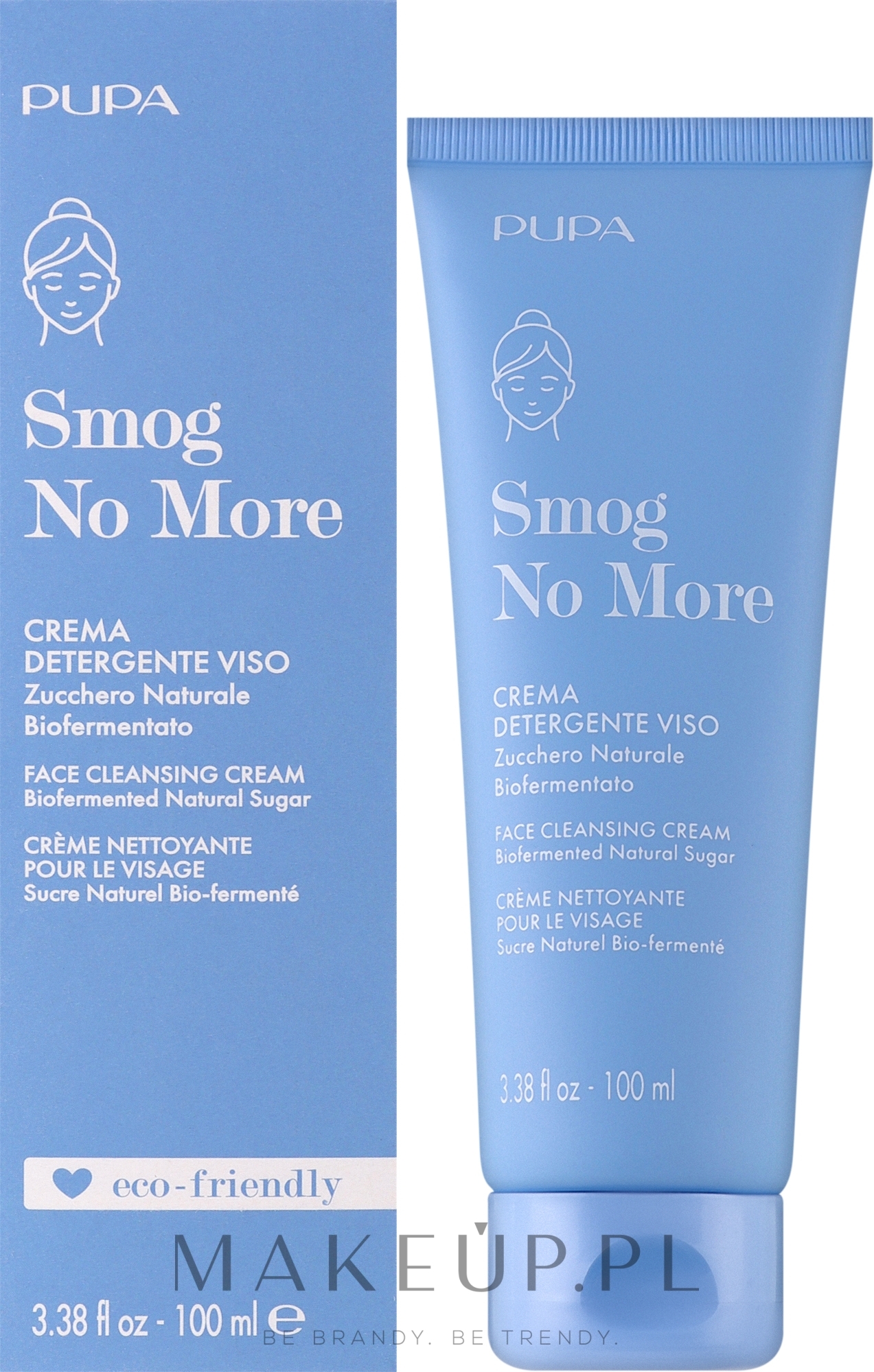 Krem do mycia twarzy - Pupa Smog No More Face Cleansing Cream — Zdjęcie 100 ml