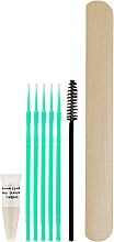 Kup Minizestaw do usuwania sztucznych rzęs w domu - Vivienne Lashes And More (cr/remover/2g + eyelash/microbrush/5pcs + wooden/spatula/1pcs + eyelash/brush/1pcs)