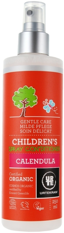 Delikatny spray-odżywka do włosów dla dzieci z nagietkiem - Urtekram Children Calendula Spray Conditioner
