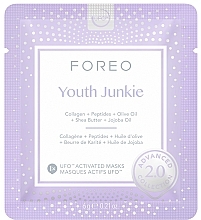Kup Kolagenowa maseczka do twarzy dla młodej cery - Foreo UFO Youth Junkie 2.0 Advanced Collection Activated Mask