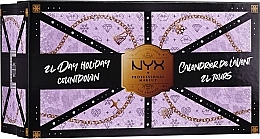 Kup PRZECENA! Kalendarz adwentowy - NYX Professional Makeup Advent Calendar 24 Day Holiday Countdown *