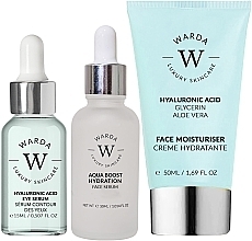 Zestaw - Warda Ultimate Hydration Pack (serum/30ml + cr/50ml + eye/serum/15ml) — Zdjęcie N3