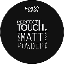 Puder do twarzy - Maxi Color Perfect Touch Matt Powder — Zdjęcie N2