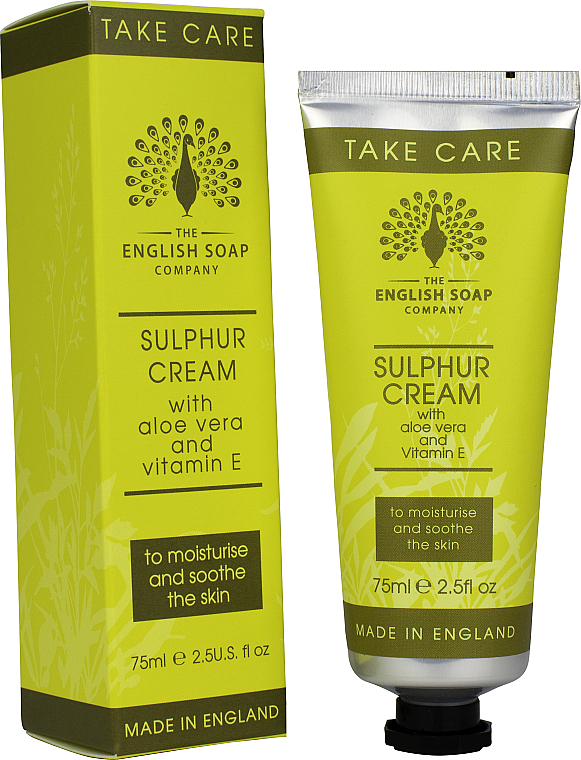 Krem do rąk Siarkowy - The English Soap Company Take Care Collection Sulphur Cream — Zdjęcie N1