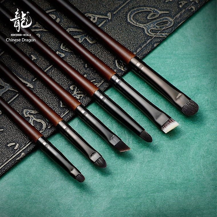 Zestaw pędzli do makijażu, 20 szt. - Eigshow Beauty Chinese Dragon Ebony Professional — Zdjęcie N2