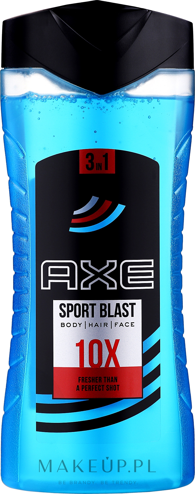 Szampon i żel pod prysznic 3 w 1 dla mężczyzn - Axe Sport Blast Re-energising Body Wash 3in1 — Zdjęcie 400 ml